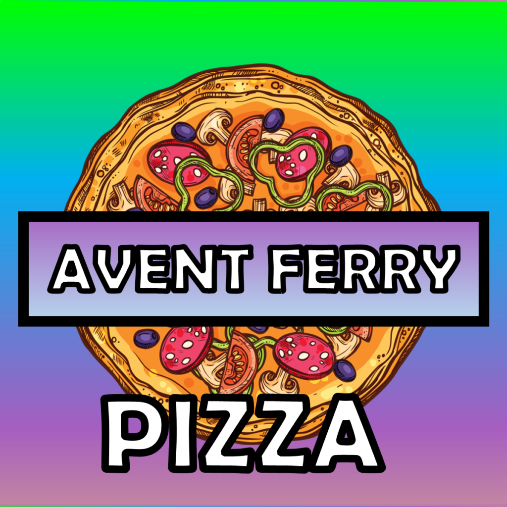 Avent Ferry Pizza Logo
